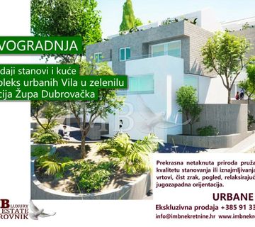 NOVOGRADNJA kompleks urbanih vila u zelenilu - stanovi i kuće - cover