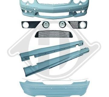 KOMPLETAN BODY KIT ZA MB CLK KLASA W209 02-09 GOD. - AMG 63 DIZAJN - cover