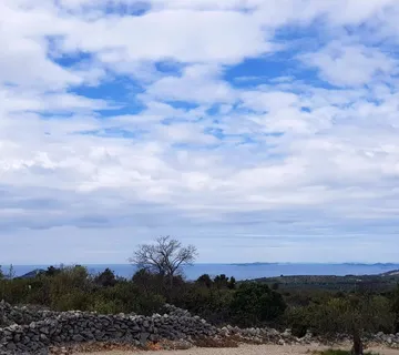 Primošten-Vadalj, građevinsko zemljište sa pogledom na more 1645 m2 - cover