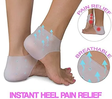(2 kom) silikonski gel jastučići za pete za ugodan i lak korak - cover