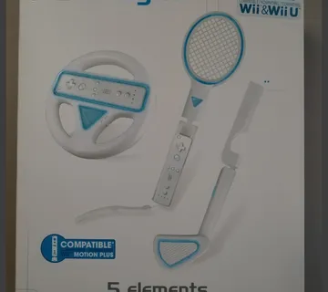 ★ Nintendo Wii/Wii U volan, reket, paica za golf ★ - cover