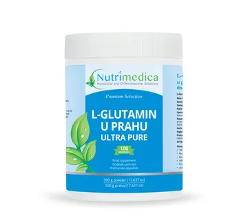 L-Glutamin prah Kiowa aminokiselina – 500 g - cover