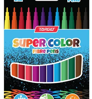 Flomasteri školski 12 komada Super Color Target - Zagreb