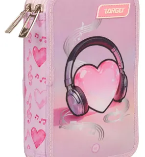 Pernica puna 2 zipa LED Music Heart Target - Zagreb