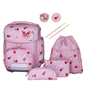 Torba školska anatomska set 9u1 Ergolite Cherry Pop Schneiders - Zagreb