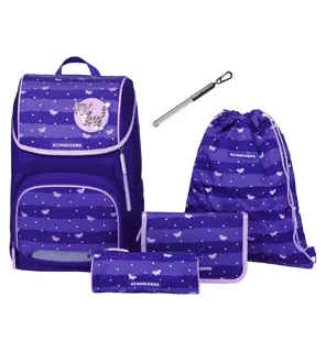 Ruksak školski anatomski set 6u1 Ergojet Blissy Butterfly Schneiders - Zagreb