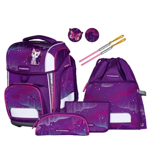 Torba školska anatomska set 9u1 Ergolite Wavy Dots Schneiders - Zagreb