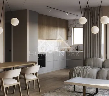 Luksuzni stan s pogledom na more, 101m2, 2VPM, Njivice, Otok Krk, NOVOGRADNJA - Njivice, Omišalj