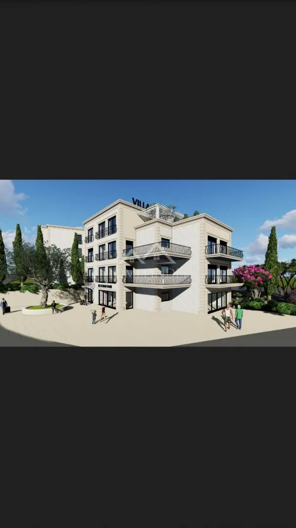 Građevinsko zemljište sa idejnim projektom, 800m2, Novalja - cover