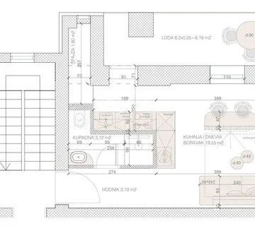 Stan Trešnjevka - 33,75m² - Terasa + VPM - cover