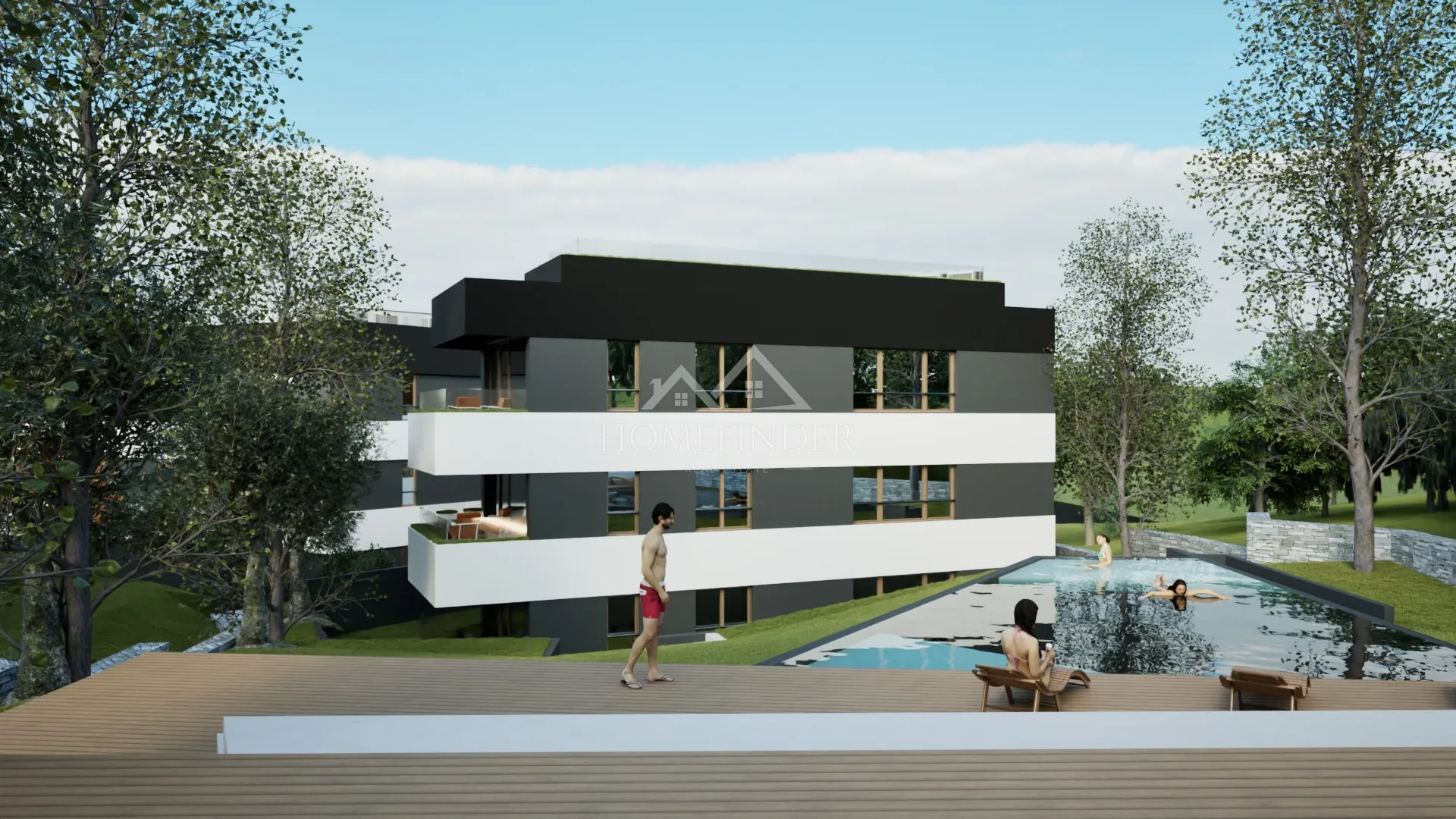 Ekskluzivni novi penthouse -stan 95m2 (S5), otok Čiovo - cover