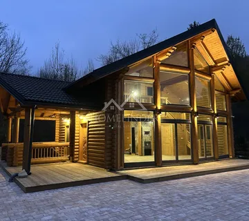 Kuća 124 m², Fužine, s okućnicom – NOVOGRADNJA - Lič, Fužine