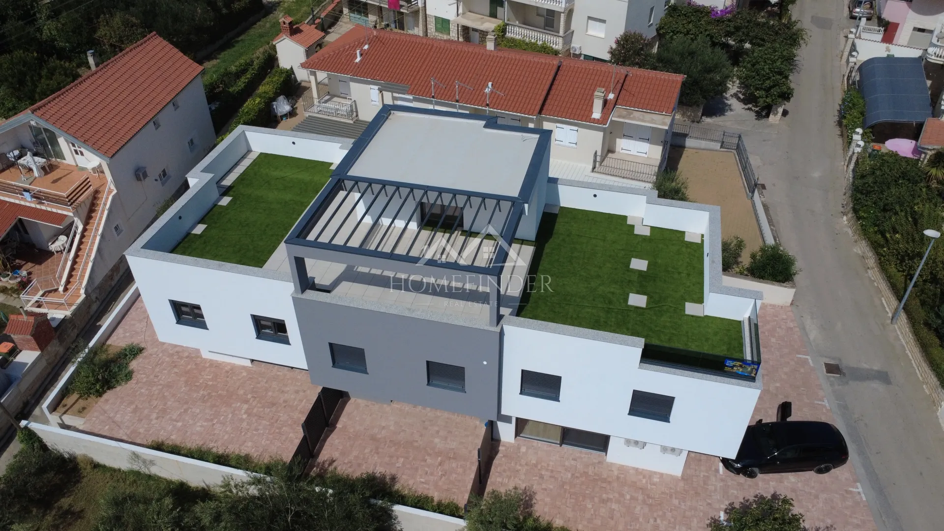 Penthouse s krovnom terasom, 172m2, Vodice, NOVOGRADNJA - cover