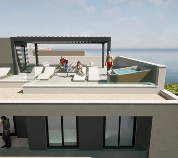 Moderan penthouse s krovnom terasom, 190 m2, Okrug Gornji - cover