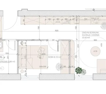 Stan Trešnjevka - 36,65m² + VPM - cover