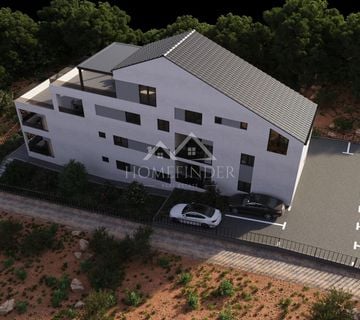 Stan s pogledom na more, 3S, Mandre, 52m2, NOVOGRADNJA - cover