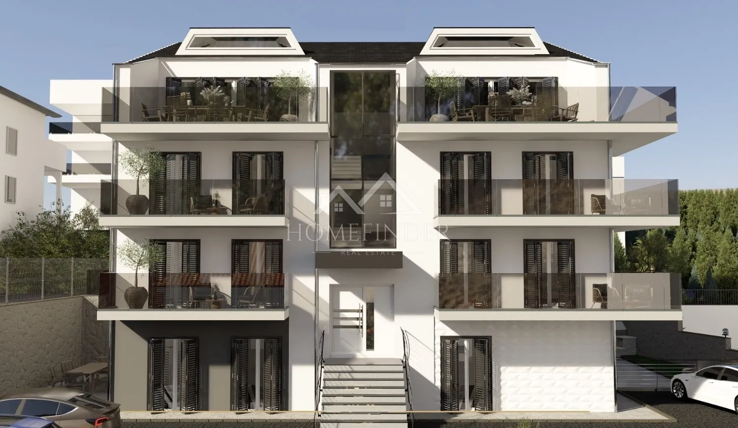 Atraktivan moderan projekt blizu mora-Okrug Gornji, Čiovo - cover