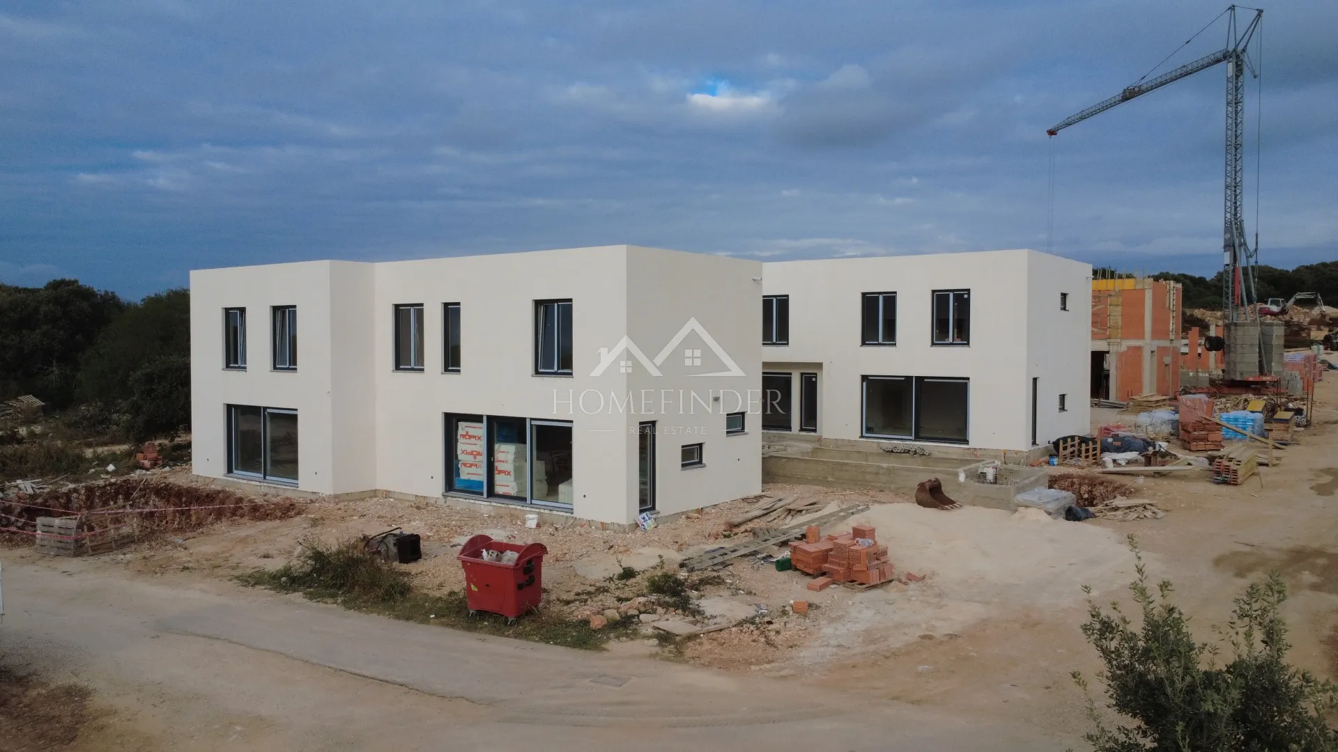 Kuća u nizu s privatnim bazenom, 110m2, Mandre, NOVOGRADNJA - cover