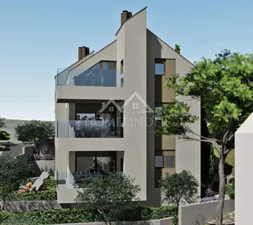 Luksuzni stan 50 m od mora – 96 m² s 2 terase, Milna, otok Brač - cover