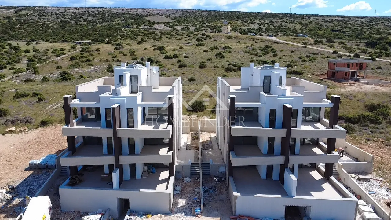 Stan s pogledom na more, Šimuni, otok Pag, 117m2, NOVOGRADNJA - cover