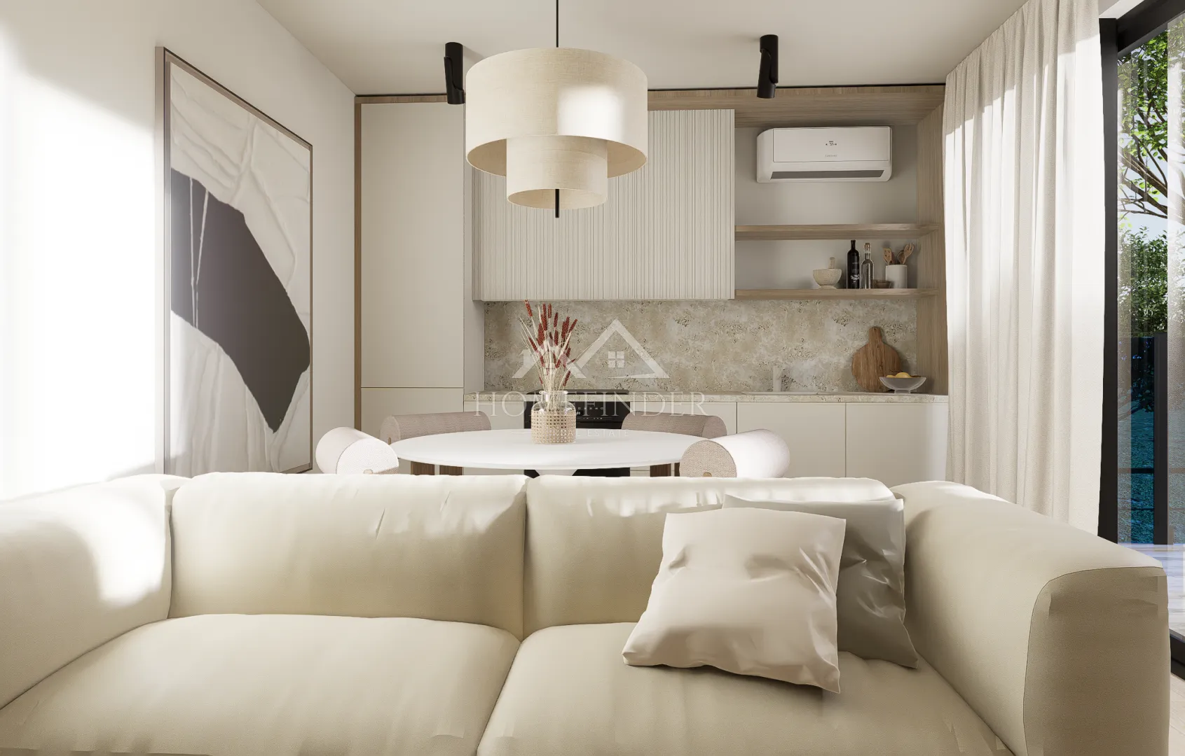 Stan, 300m od mora, Lovrečica 73m2, NOVOGRADNJA - cover