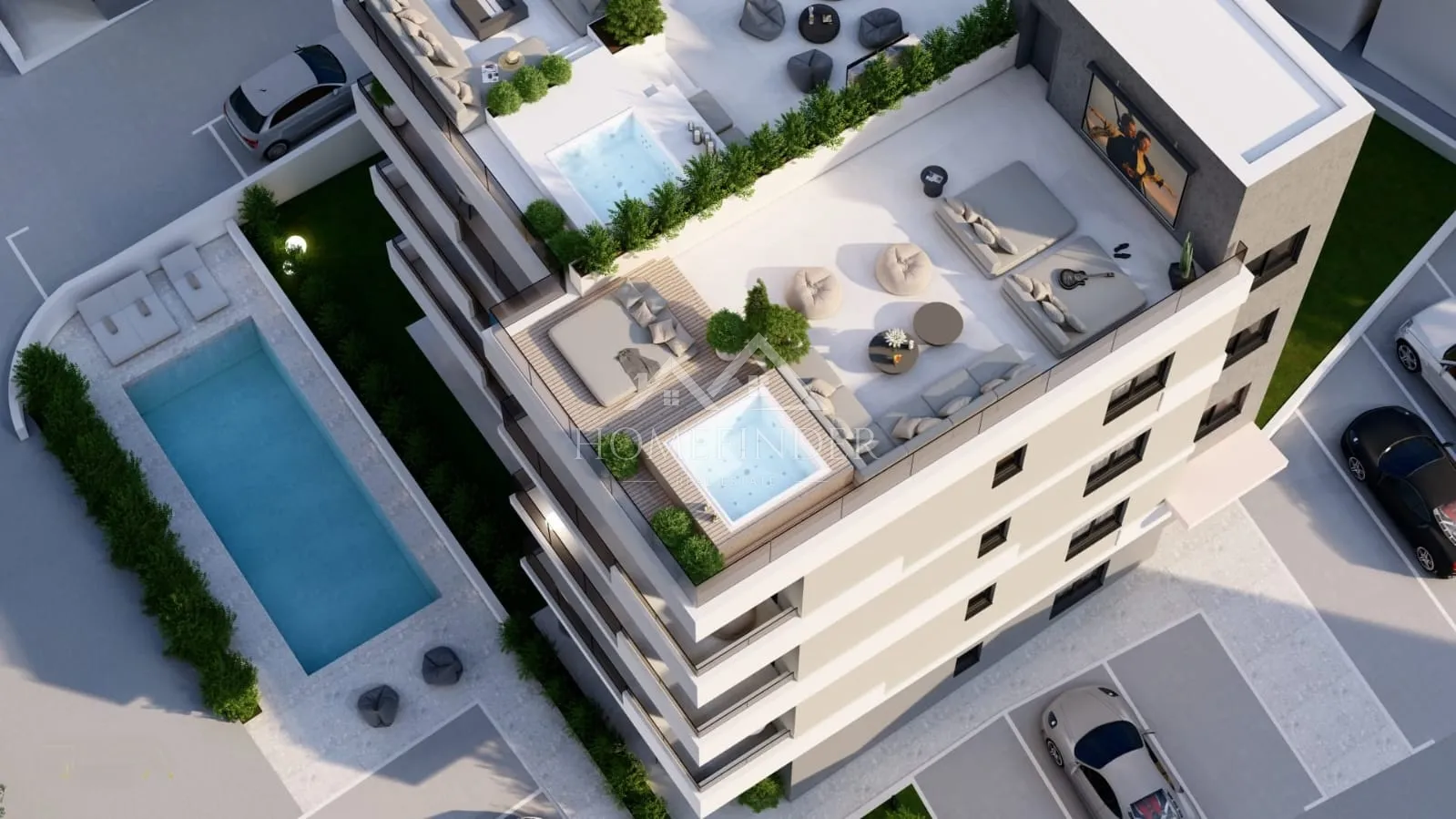 Penthouse s prekrasnim pogledom i krovnom terasom – Čiovo - cover