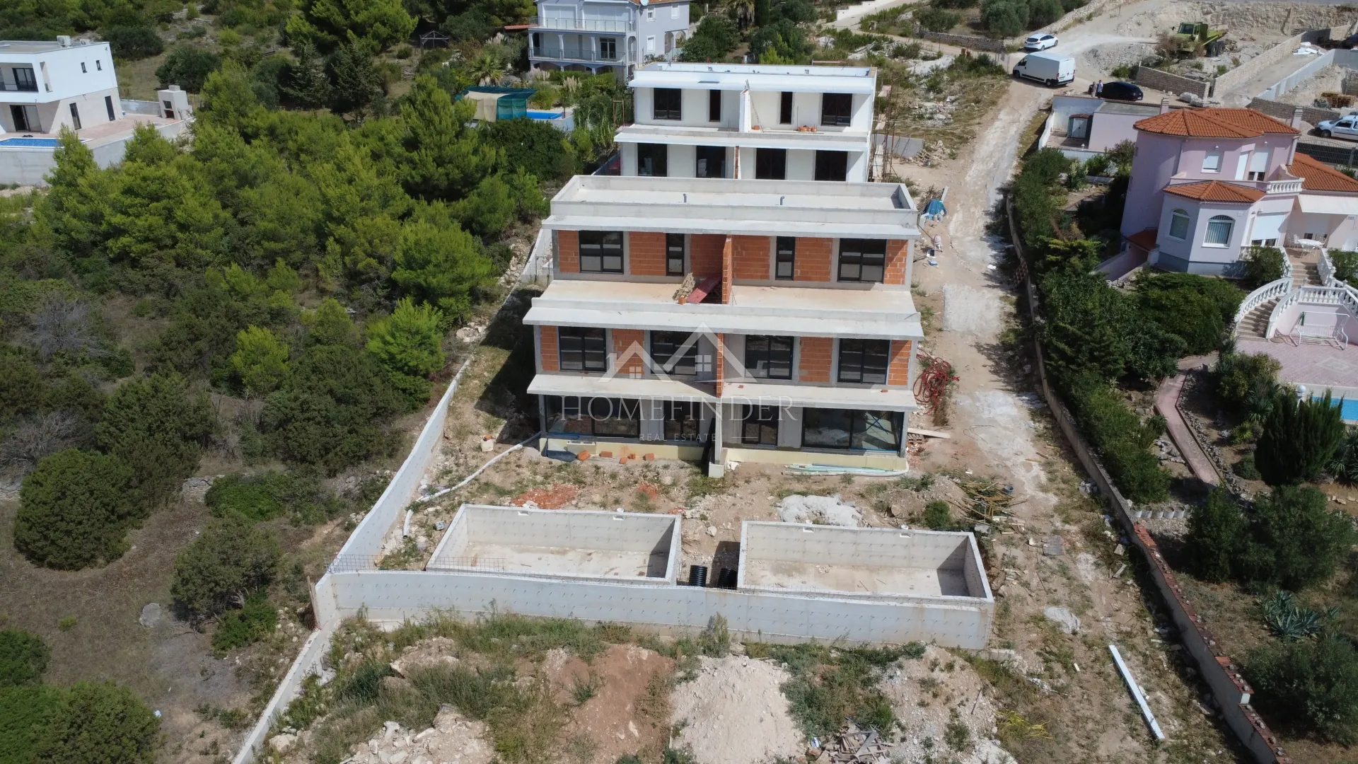 Luksuzna vila s bazenom i pogledom na more, Vodice, 223.00m2 - cover