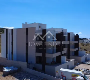 Penthouse s pogledom na more i krovnom terasom, 87m2, Šimuni, otok Pag, NOVOGRADNJA - cover