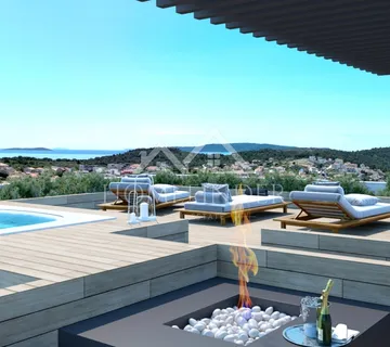 Atraktivan penthouse na Čiovu s velikom krovnom terasom - cover