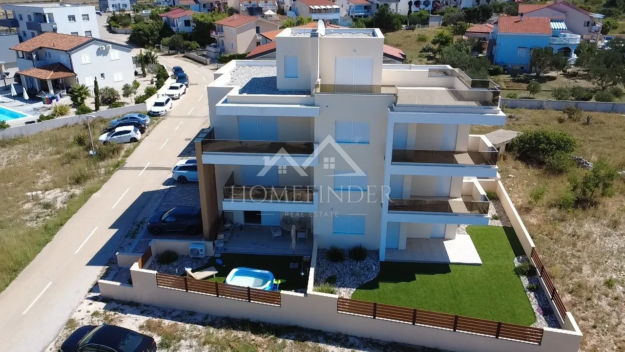 Stan s pogledom na more, 77m2, Povljana, NOVOGRADNJA - cover