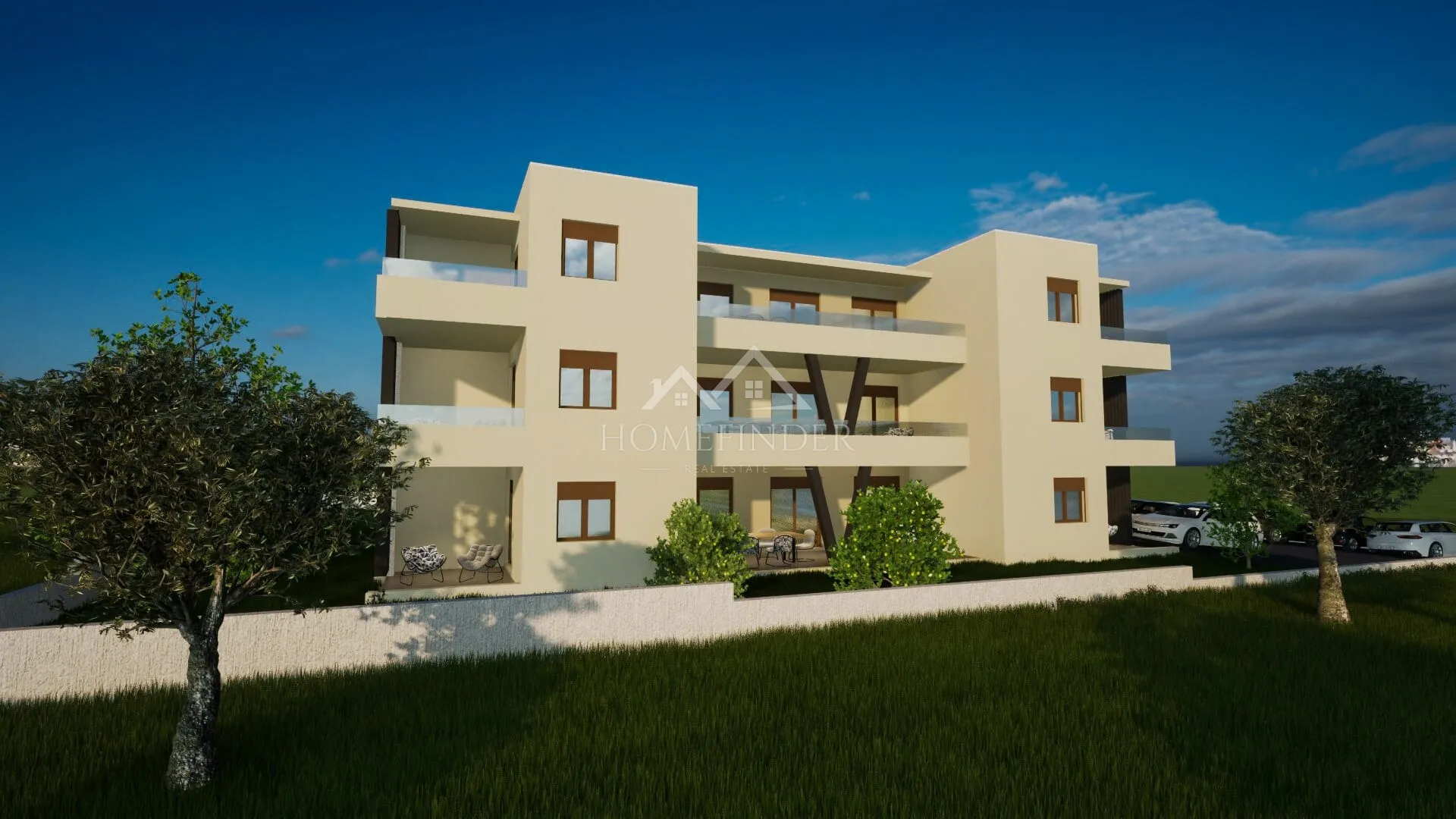 Stan u novogradnji s pogledom na more - Vodice 87,71m2 - cover