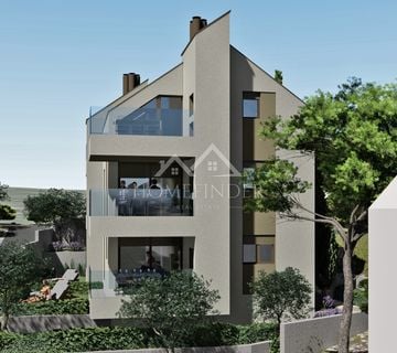 Luksuzni stan 50 m od mora – 96 m² s 2 terase, Milna, otok Brač - cover