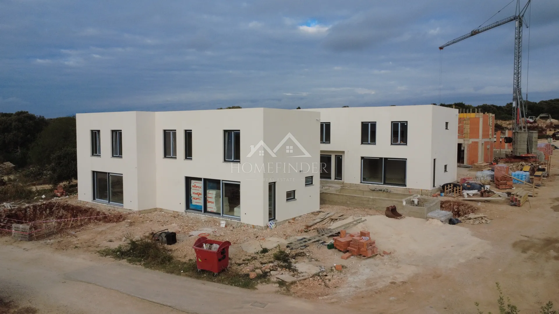 Stan s privatnim bazenom, dvoetažni, 104m2, Mandre, NOVOGRADNJA - cover