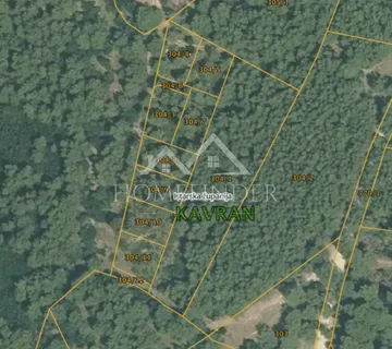 KAVRAN – INVESTICIJSKO ZEMLJIŠTE 1.703 m2 (5 čestica u komadu) | 400m do mora - cover