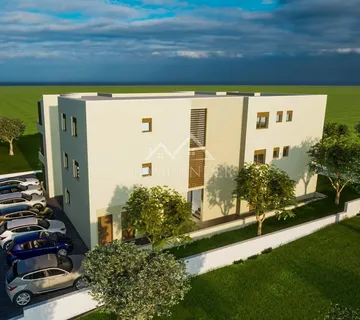 Stan u novogradnji s pogledom na more - Vodice 88.35m2