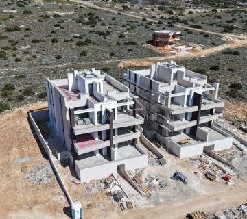 Luksuzni stan s pogledom na more, 108m2, Šimuni, otok Pag, NOVOGRADNJA - cover