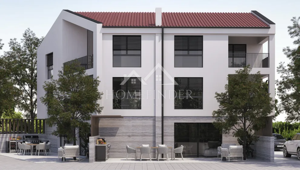 Luksuzni stan u prizemlju s vrtom, 53m2, VPM, Njivice, Otok Krk, NOVOGRADNJA - cover