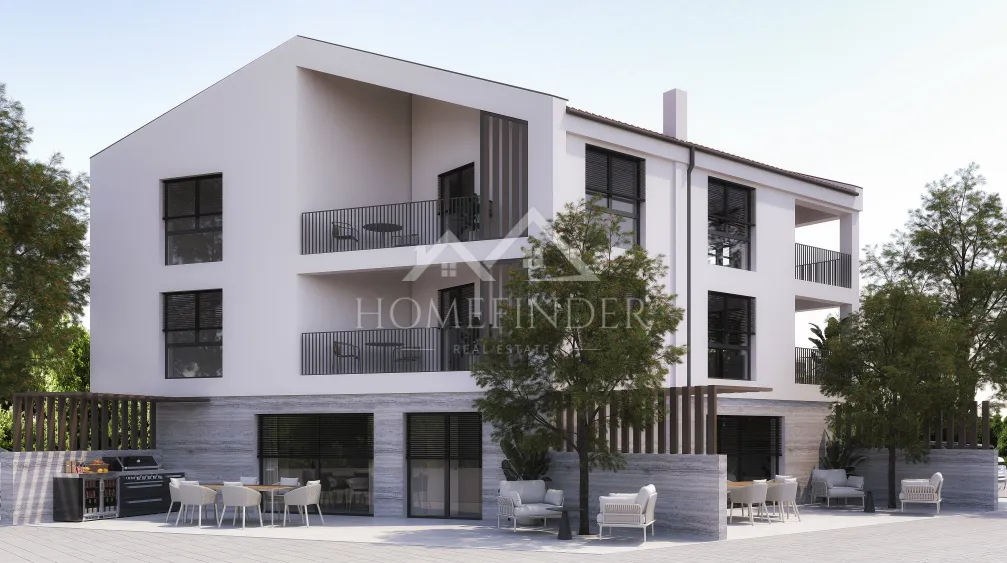 Luksuzni penthouse s pogledom na more, 101m2, 2VPM, Njivice, otok Krk, NOVOGRADNJA - cover