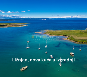 Lužnjan, nova kuća u izgradnji 900 m do mora - cover