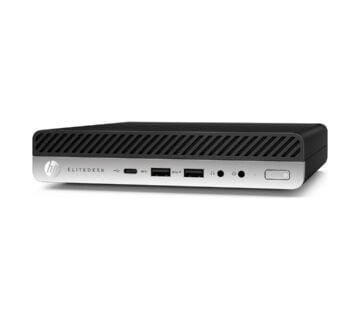 HP Elitedesk 800 G4, Mini PC/Intel Core i5-8500, 3.00GHz/8GB DDR4 SO-DIMM/240GB SSD/HP 90W 19V/Windows 10 Pro - cover