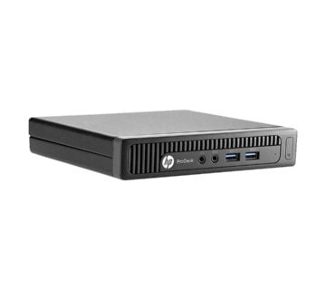 HP ProDesk 600 G2, Mini PC/Intel Core i7-6700T 2800mhz/8GB DDR4 SO DIMM/256GB SSD/No optic/HP 120watt 18.5V/6.5a pin - cover