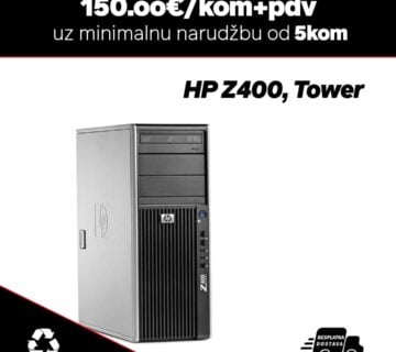 5 x HP Z400 /Intel Xeon W3520 2.67 GHZ / 8 GB DDR3 / 500 GB HDD / DVD - cover