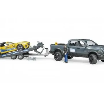 Bruder RAM Power Wagon i Roadster Bruder Racing Team - cover