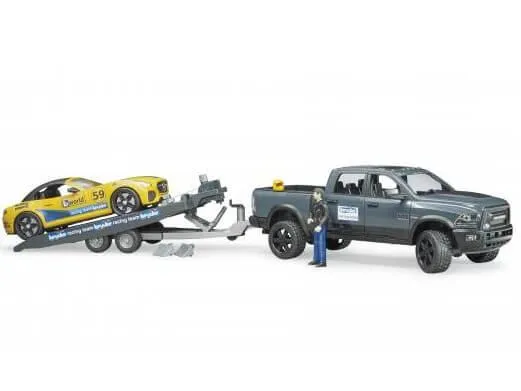 Bruder RAM Power Wagon i Roadster Bruder Racing Team - cover