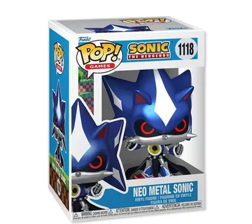 Funko Pop! Games: Sonic the Hedgehog NeoMetal Sonic 1118 - cover