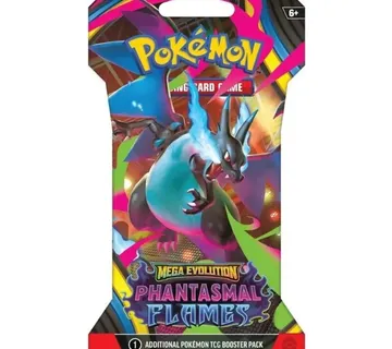 Pokemon TCG Phantasmal Flames Sleeved Booster Pack - cover