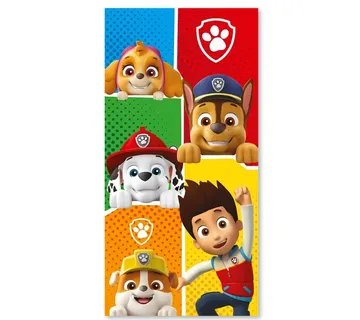 Paw Patrol ‘Colors’ ručnik za plažu, 70×140 cm - cover