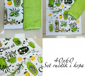 Set ručnik i krpa - 40x60cm - cover
