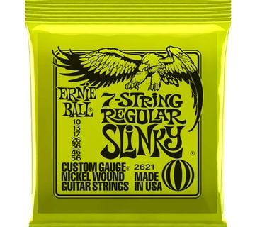 ERNIE BALL 7-STRING REGULAR SLINKY 10-56 ŽICE ZA ELEKTRIČNU GITARU - cover
