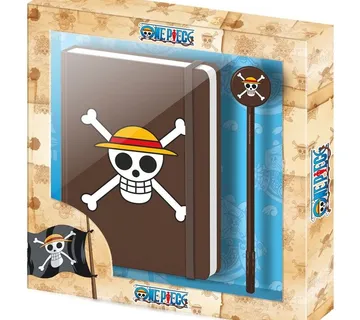 Bilježnica One Piece + kemijska olovka - cover